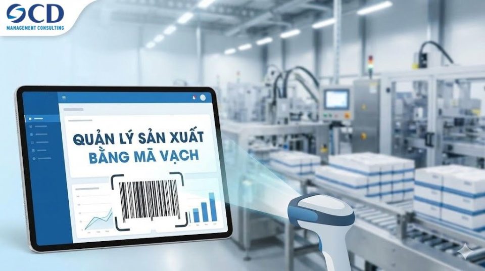 Quản lý sản xuất bằng mã vạch: Hướng dẫn toàn diện từ quy trình đến thực thi 2026