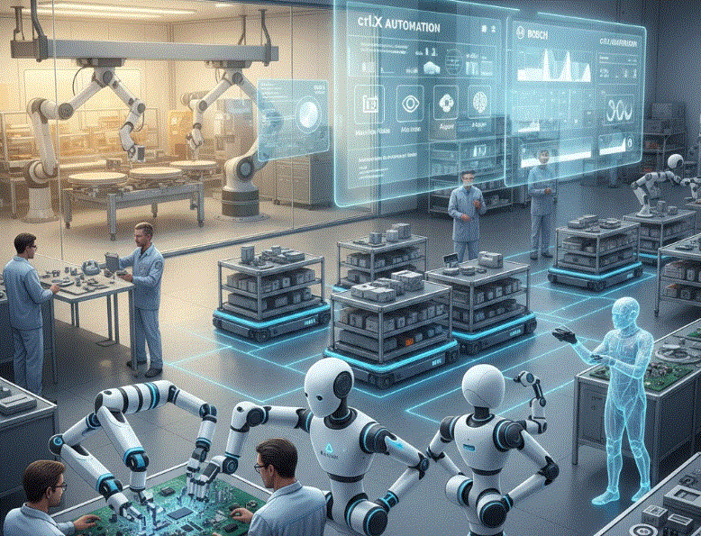 Ứng dụng robot thông minh tại Bosch