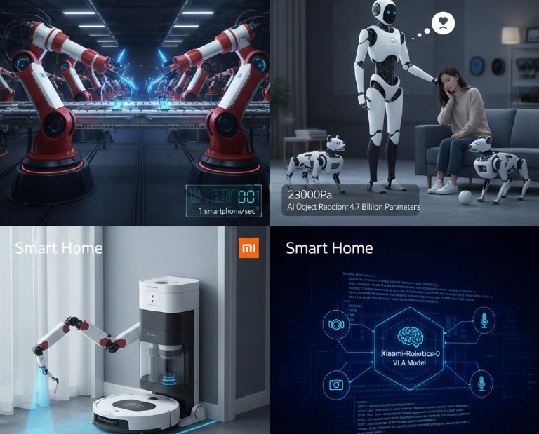 Ứng dụng robot thông minh tại Xiaomi