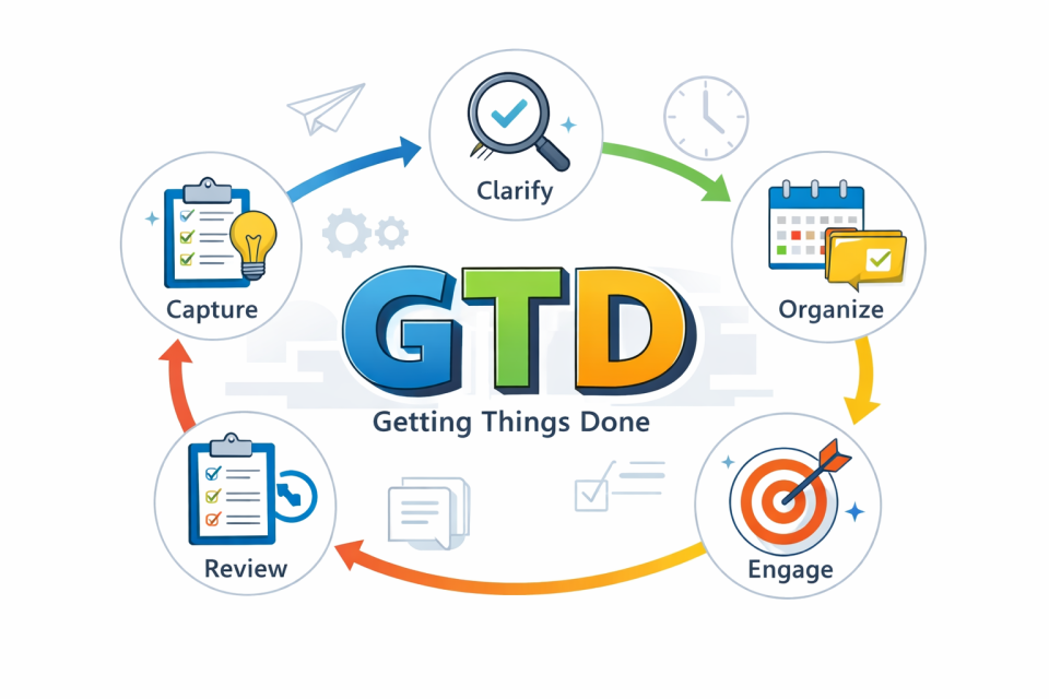 Phương pháp quản lý công việc khoa học Getting things done