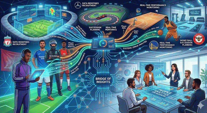 Bài học về phân tích dữ liệu nhân sự từ các CLB thể thao hàng đầu