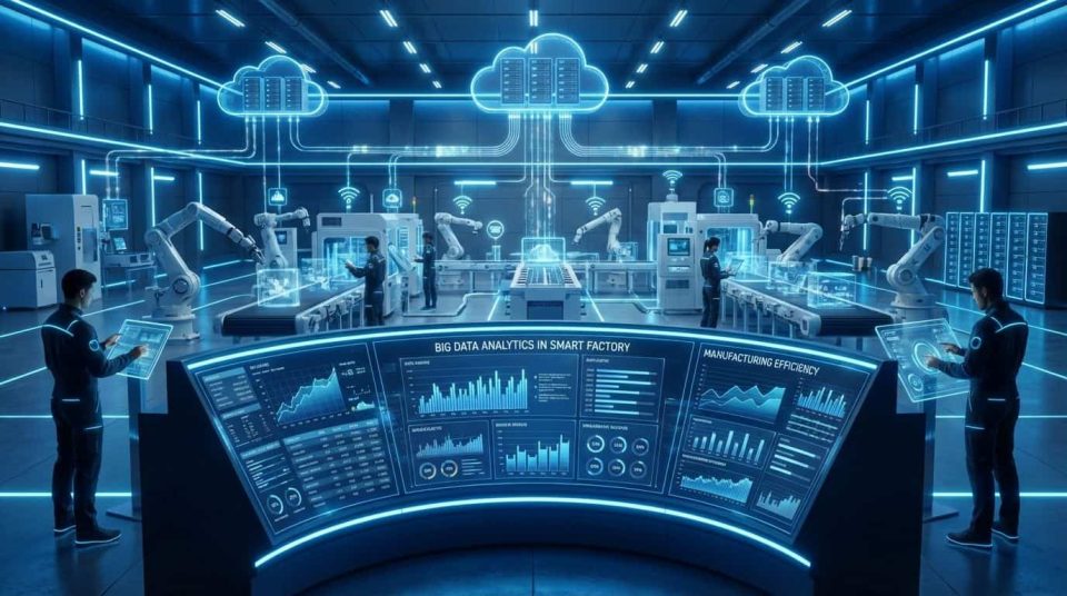 Ứng dụng Big Data trong sản xuất để tối ưu hiệu suất