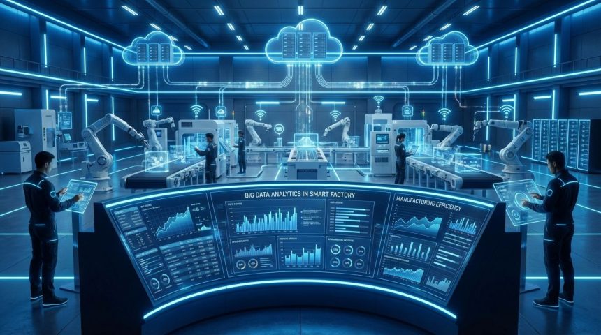 Ứng dụng Big Data trong sản xuất để tối ưu hiệu suất