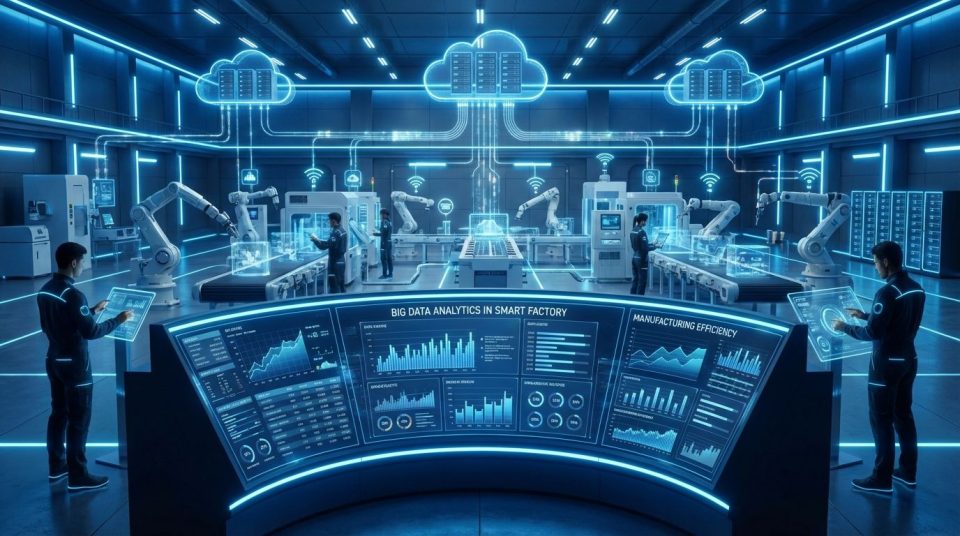 Ứng dụng Big Data trong sản xuất để tối ưu hiệu suất