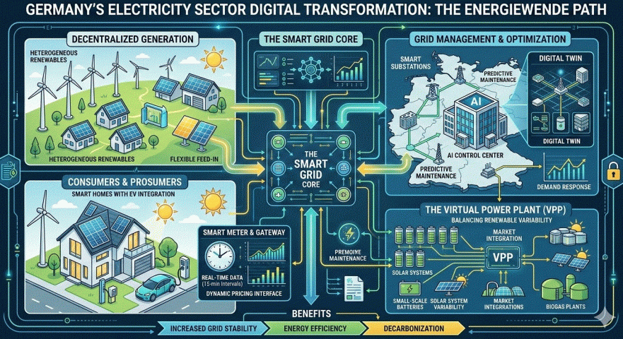Chuyển đổi số ngành điện Đức