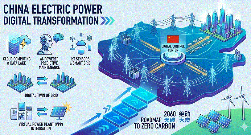 Chuyển đổi số ngành điện lực Trung Quốc