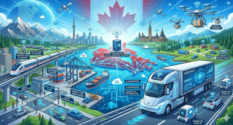 Chuyển đổi số ngành giao thông Canada