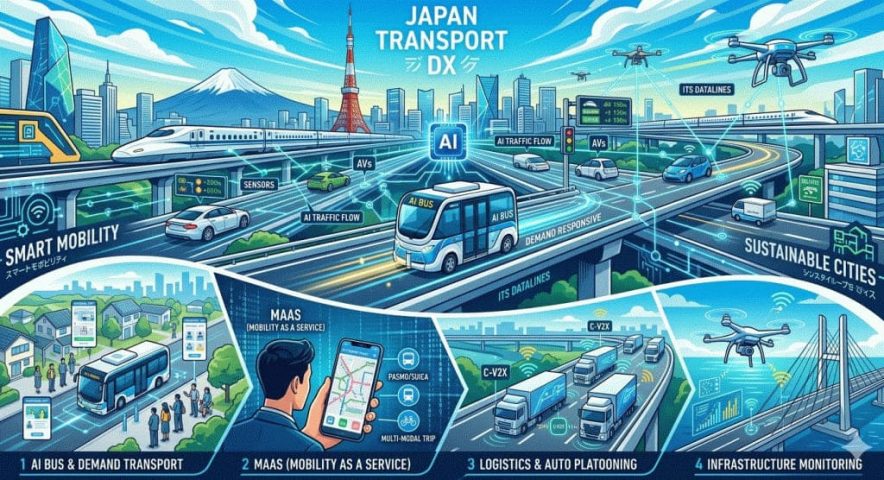 Chuyển đổi số ngành giao thông Nhật bản