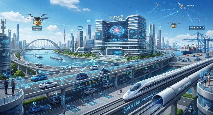 Chuyển đổi số ngành giao thông tại Trung Quốc