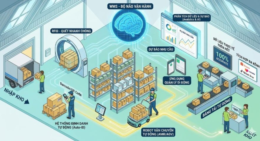 Giải pháp Chuyển đổi số quản lý kho