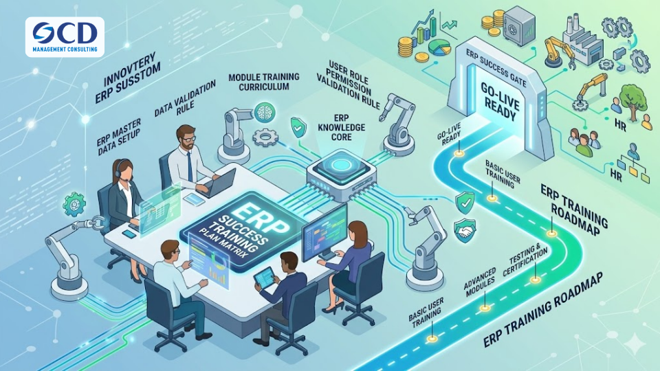 Kế hoạch đào tạo nhân viên dùng ERP thành công