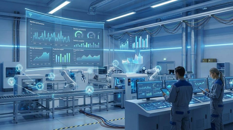 Giải pháp giám sát sản xuất theo thời gian thực trong nhà máy hiện đại