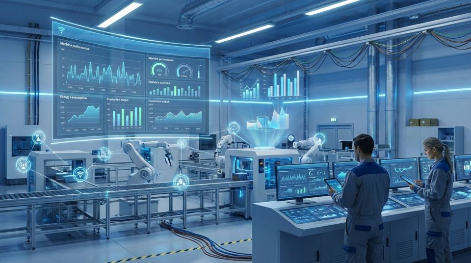 Giải pháp giám sát sản xuất theo thời gian thực trong nhà máy hiện đại