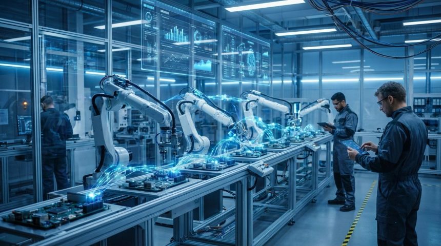 Các công nghệ tối ưu sản xuất trong nhà máy hiện đại