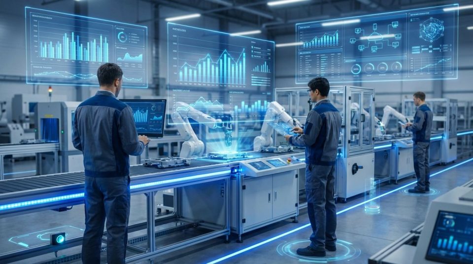 Quản lý dữ liệu sản xuất: Yếu tố quan trọng của nhà máy thông minh