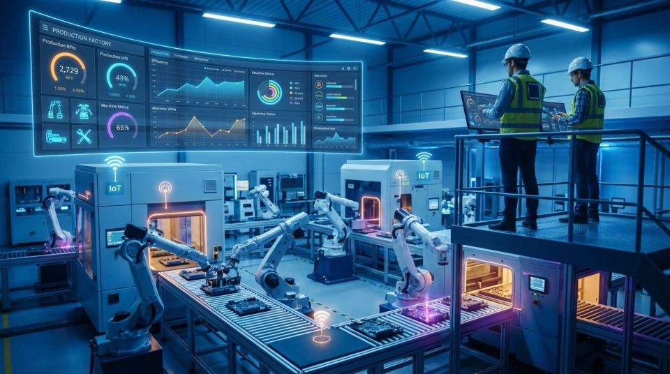 Giải pháp nâng cao hiệu quả vận hành nhà máy trong thời đại sản xuất thông minh