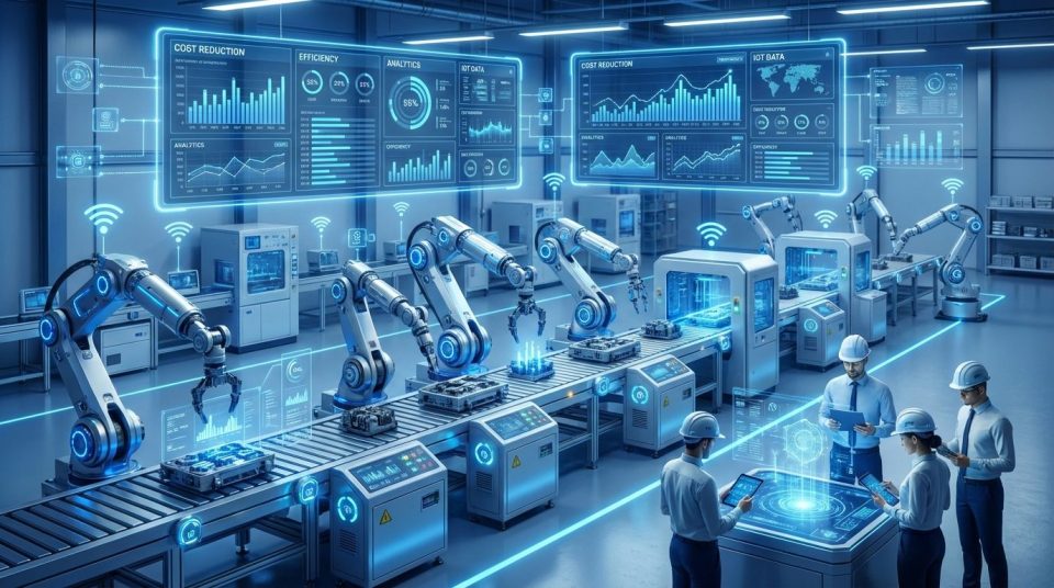 Công nghệ giúp giảm chi phí sản xuất cho doanh nghiệp trong thời đại số