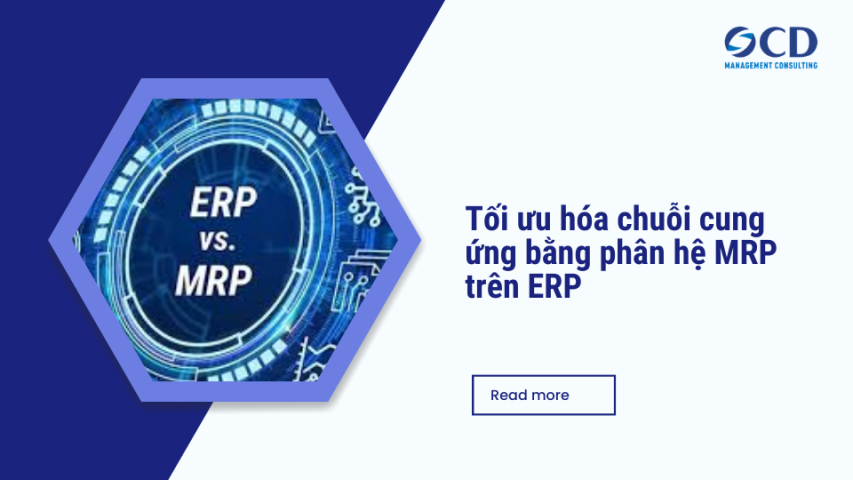 Tối ưu hóa chuỗi cung ứng bằng phân hệ MRP trên ERP
