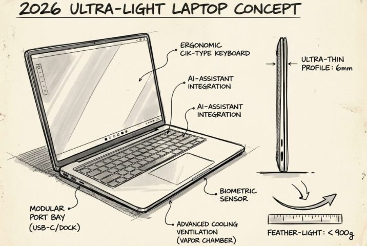 Top 10 laptop nhỏ nhẹ 2026