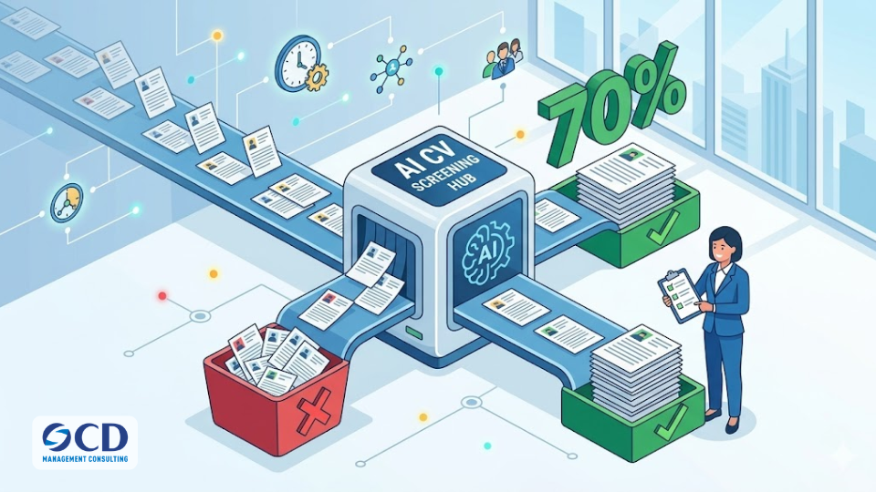 Tự động hóa sàng lọc CV bằng AI_ Giảm 70% thời gian tuyển dụng