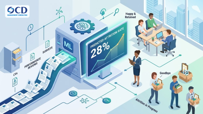 Ứng dụng Machine Learning dự báo tỷ lệ nhân viên nghỉ việc