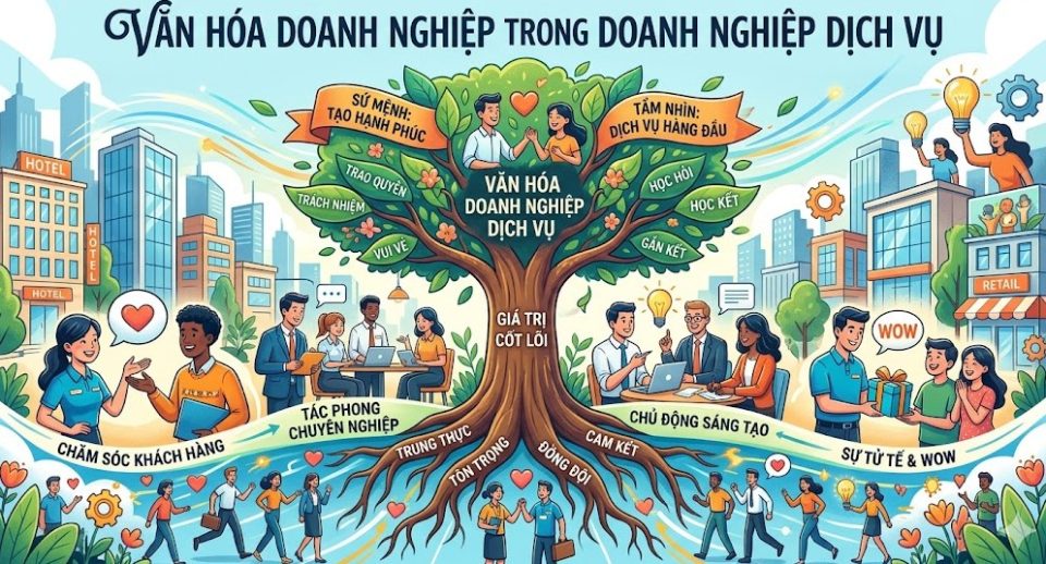 Văn hóa doanh nghiệp dịch vụ