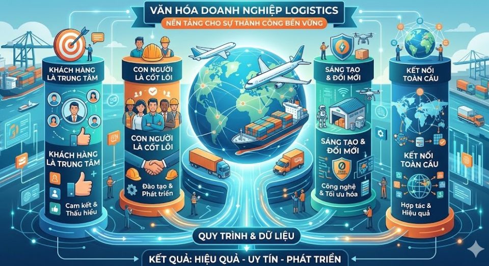 Văn hóa doanh nghiệp logistics