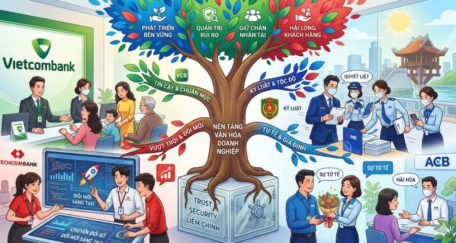 Văn hóa doanh nghiệp trong ngành ngân hàng