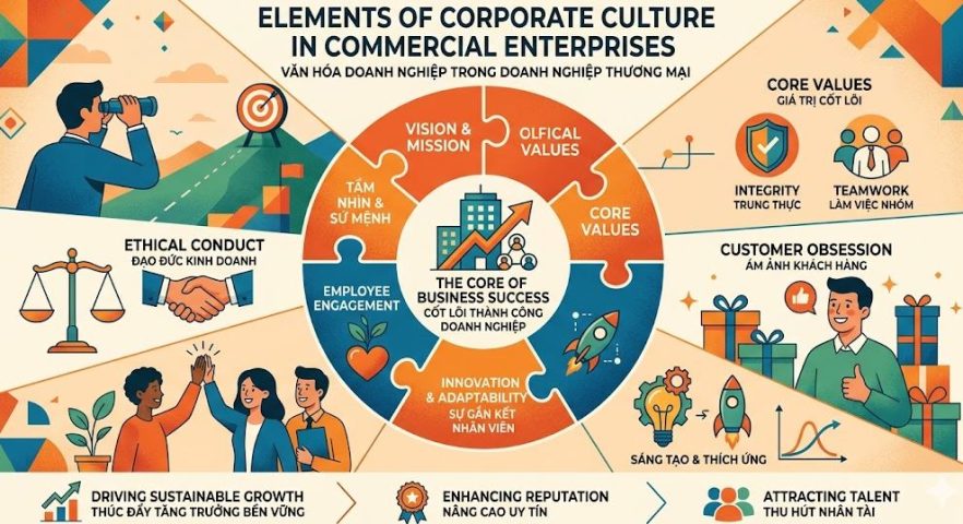 Văn hóa doanh nghiệp tại các doanh nghiệp thương mại