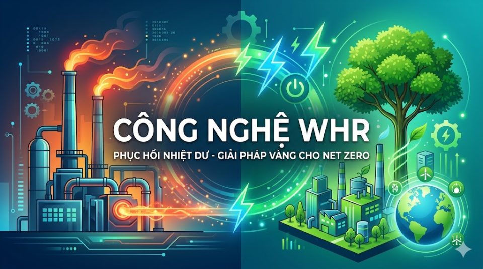 Công nghệ WHR phục hồi nhiệt dư cho Net Zero