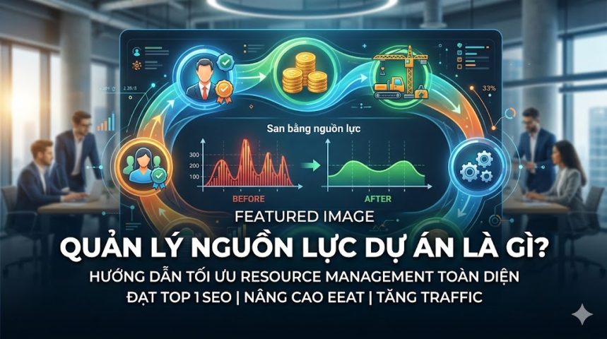 Quản lý nguồn lực dự án là gì? Hướng dẫn tối ưu Resource Management toàn diện