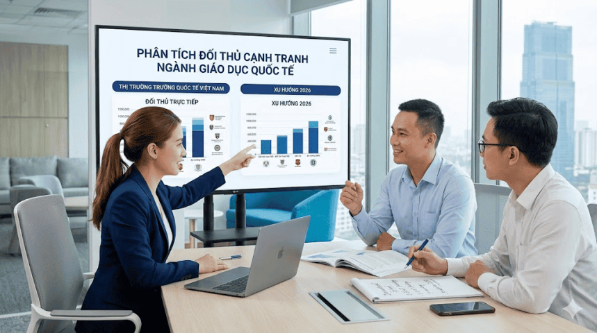 Phân tích đối thủ cạnh tranh ngành giáo dục