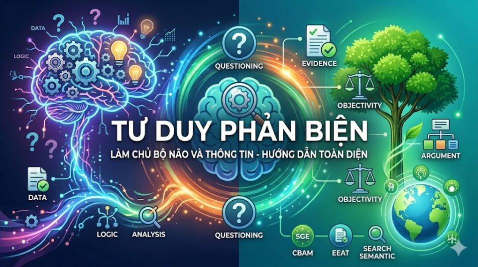 Tư duy phản biện (Critical Thinking) - Làm chủ bộ não và thông tin