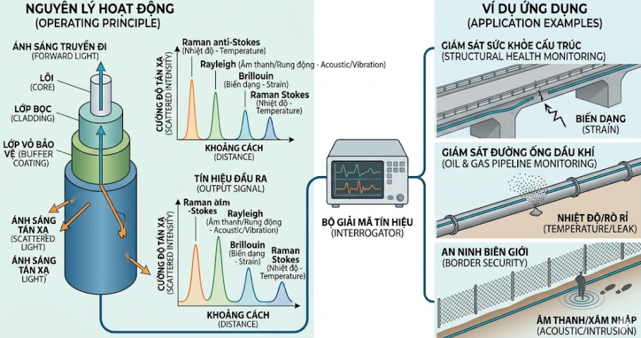 Cảm biến sợi quang - Fiber Optic Sensing