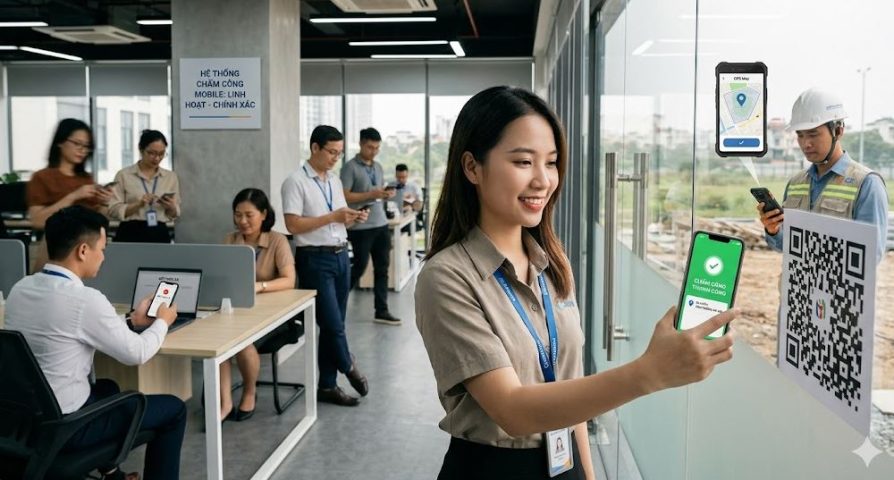 Chấm công bằng điện thoại: Bước tiến đột phá hay thách thức cho doanh nghiệp?