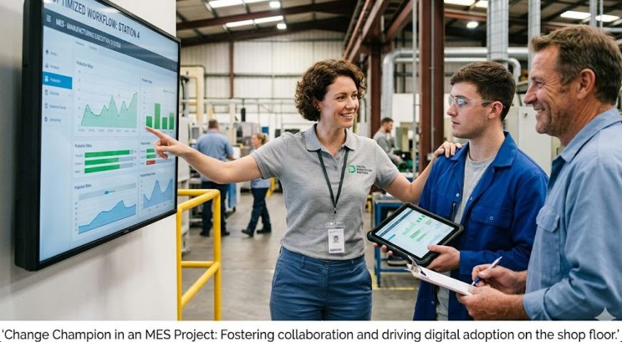 Vai trò và yêu cầu đối với Change Champion trong dự án triển khai phần mềm MES