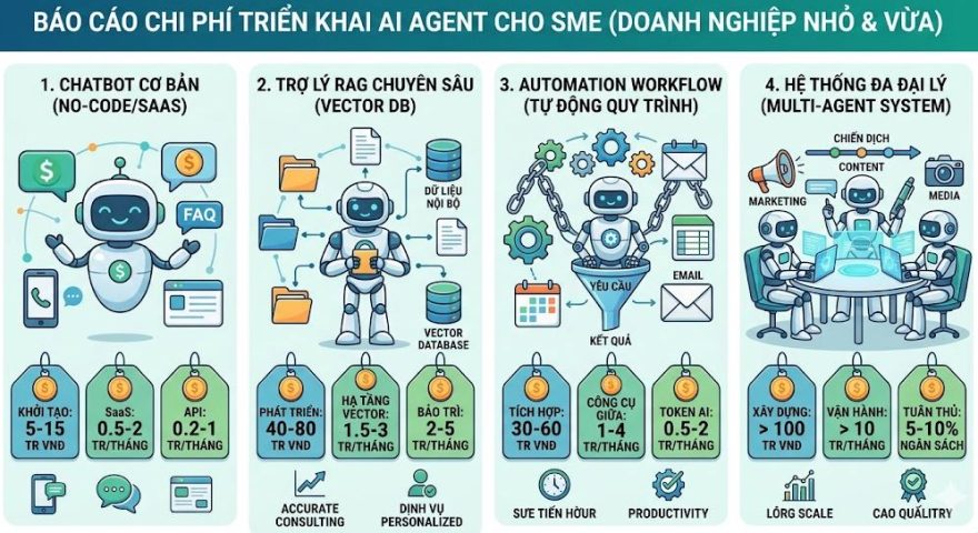 Chi phí triển khai AI Agent