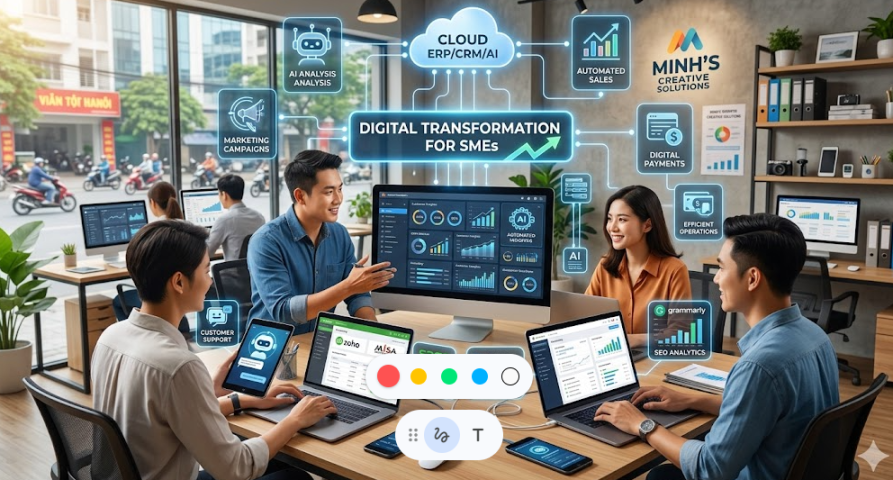 Chuyển đổi số doanh nghiệp nhỏ