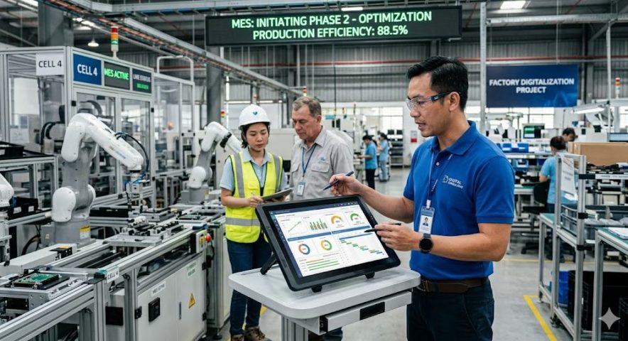 Chuyên gia tư vấn quy trình và chuyển đổi số trong dự án MES