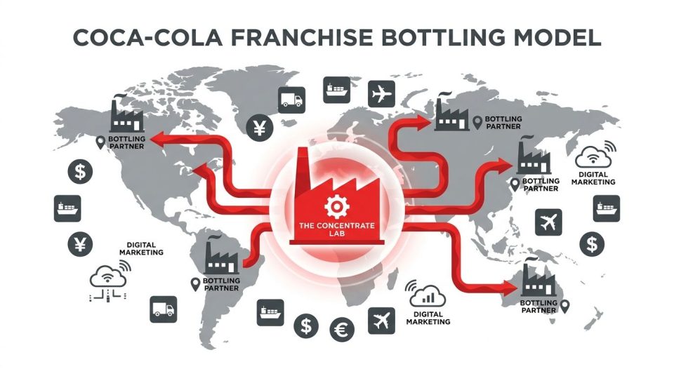 Mô hình kinh doanh của Coca-Cola: Đế chế dựa trên hệ thống nhượng quyền đóng chai