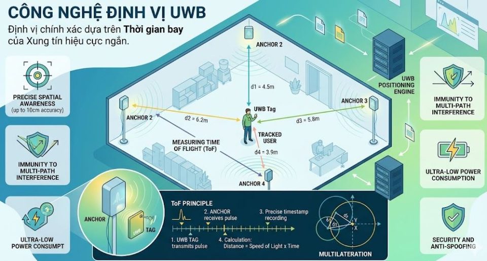 Công nghệ định vị UWB