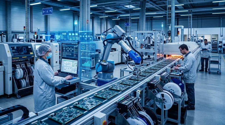 Quản lý sản xuất ngành điện tử: Giải pháp nâng cao hiệu quả và chất lượng