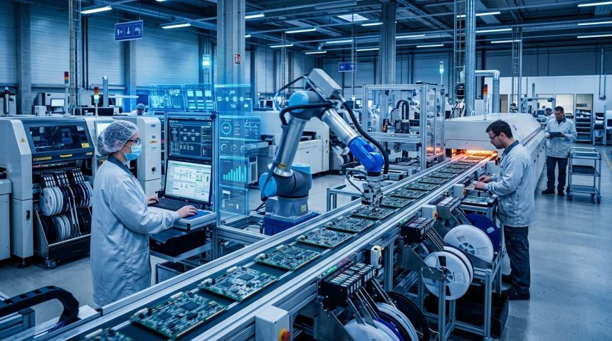 Quản lý sản xuất ngành điện tử: Giải pháp nâng cao hiệu quả và chất lượng