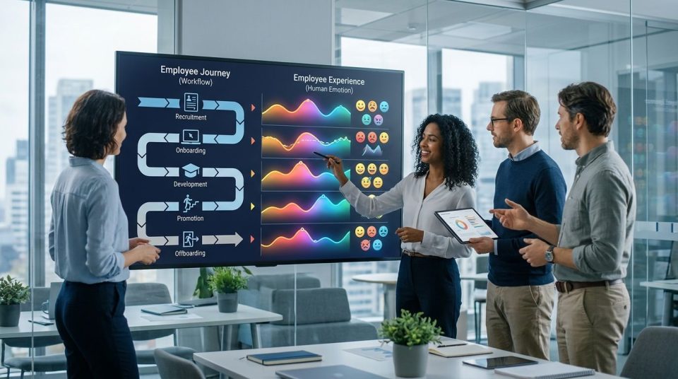 So sánh Employee Journey và Employee Experience: Tìm hiểu sự khác biệt