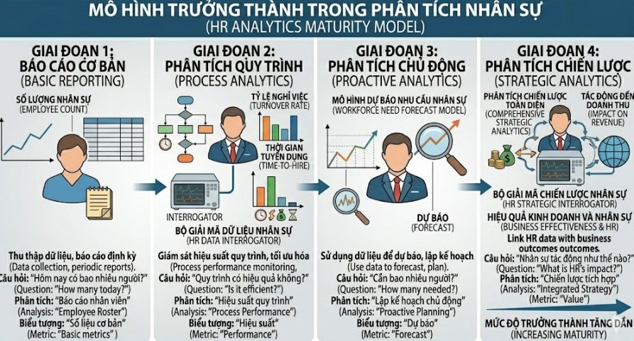 HR Analytics Maturity Model là gì?