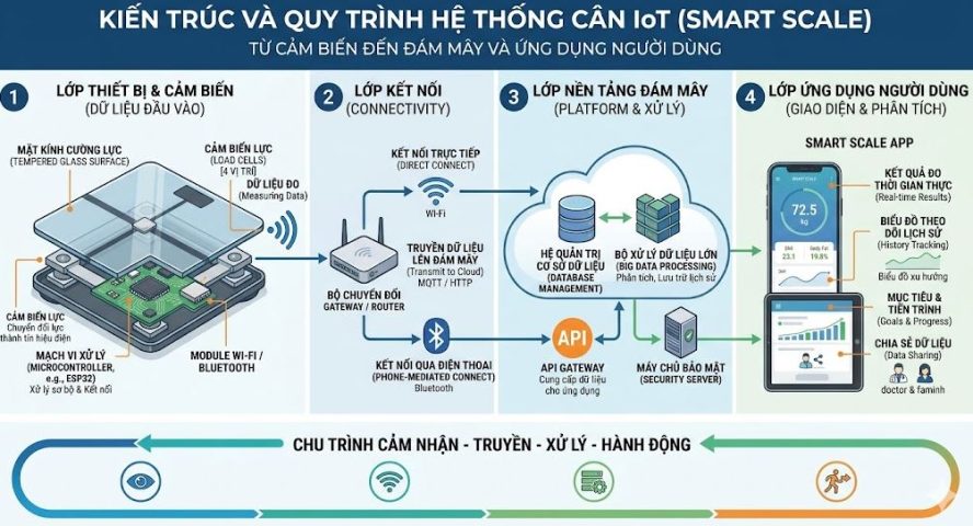 Hệ thống cân IoT - Smart Scale