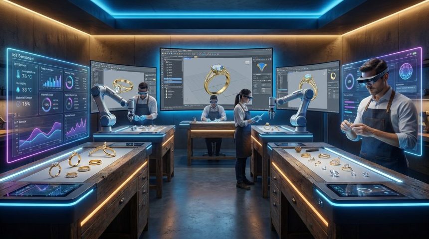 Chuyển đổi số ngành chế tác trang sức: Lộ trình nâng cao hiệu quả sản xuất