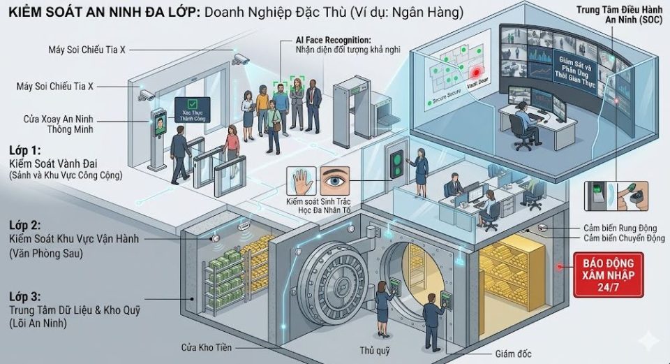 Kiểm soát an ninh doanh nghiệp đặc thù