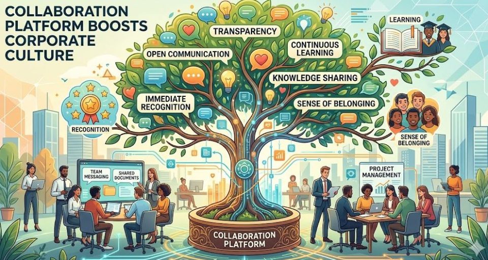 Nền tảng cộng tác thúc đẩy văn hóa doanh nghiệp
