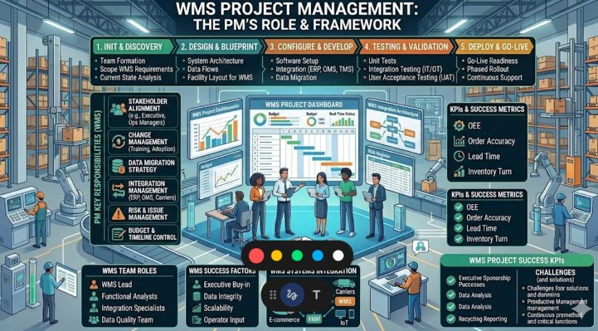 Nhà quản lý dự án triển khai WMS – Vai trò người dẫn dắt